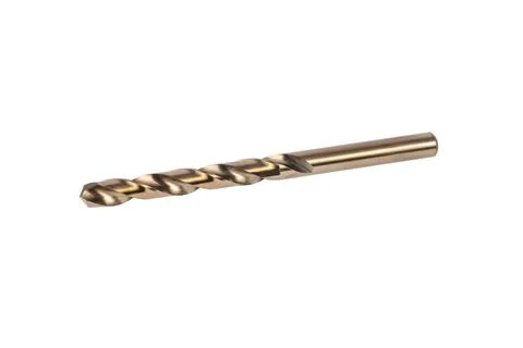 Drill bit of isolated on white background. Stock Photos