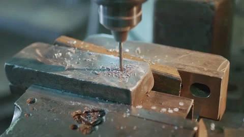 Drill bit for metal Stock Footage 89553498