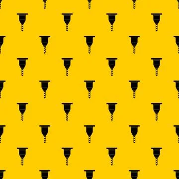 Drill bit pattern vector Stock Illustration