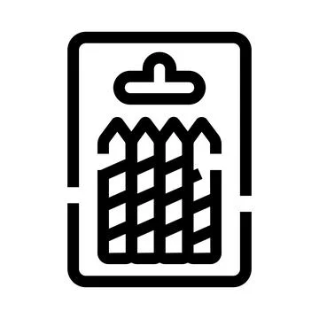 Drill bit set for construction and diy work Stock Illustration