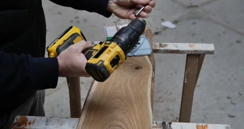 Drill Bit Setup: The Craft Begins. Stock Footage 327756957