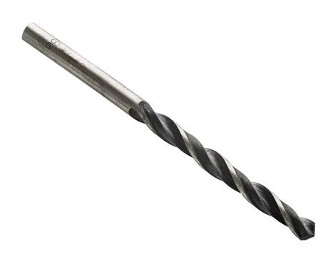 Drill bit on a white isolated Stock Photos