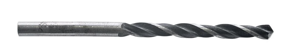 Drill bit on a white isolated Stock Photos