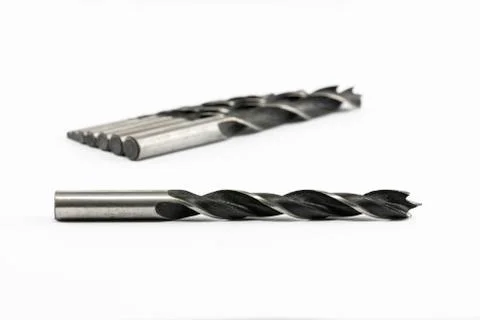 Drill bit for Wood Stock Photos