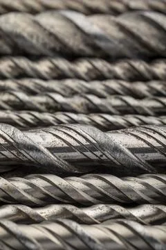 Drill bits for drilling concrete masonry or stone Stock Photos
