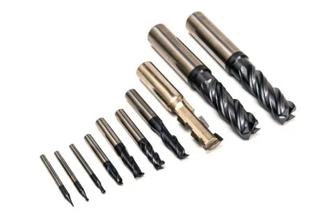 Drill Bits Set Industrial Tools Stock Photos