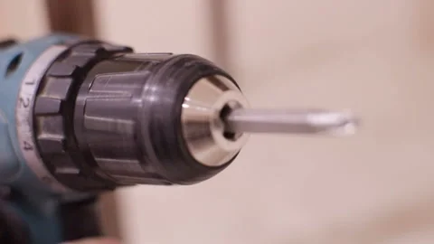 Drill close up. Vídeo Stock 98743367
