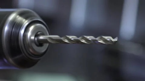 Drill close-up. It turns Stock Footage 153091724