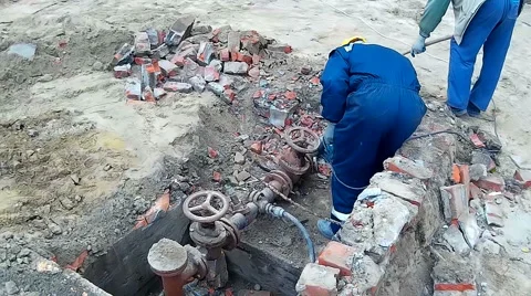 Drill for concrete Video stock 45589928