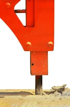 Drill concrete machine Stock Photos