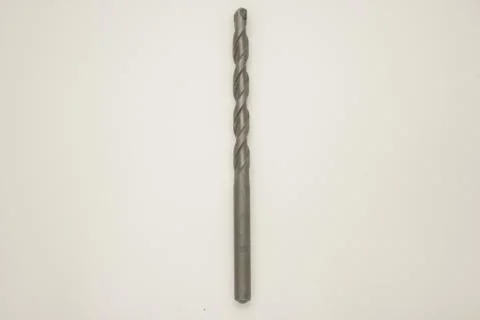 Drill, construction tool, on a white background Stock Photos