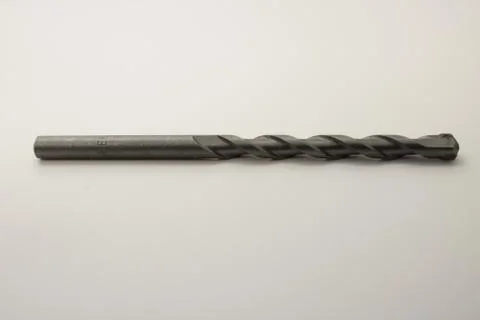 Drill, construction tool, on a white background Stock Photos