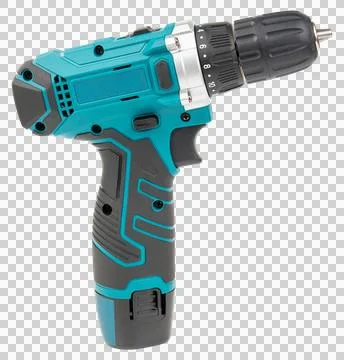 Drill. Cordless electric drill driver tool. Stock Photos