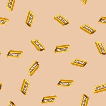 Drill core samples isometric icon seamless pattern Ilustración de archivo