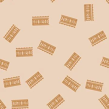 Drill core samples line seamless pattern Ilustración de archivo