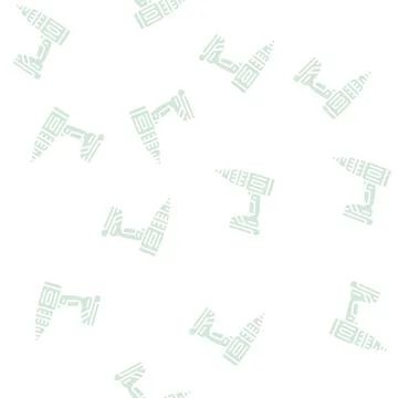 Drill device glyph seamless pattern Stock Illustration