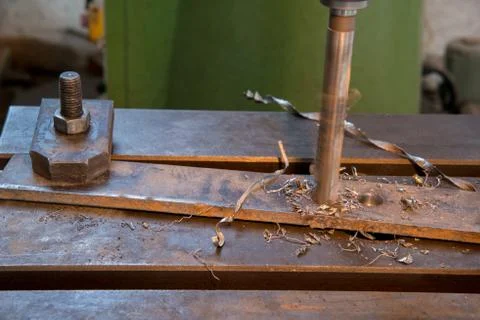 Drill machine closeup Stock Photos