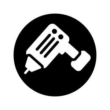Drill machine icon, engineering equipment Stock Illustration