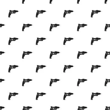 Drill pattern, simple style Stock Illustration