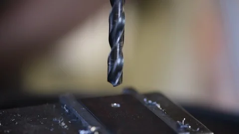 Drill press1 Video stock 113198984