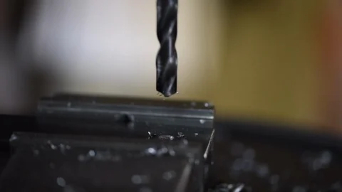 Drill press4 Video stock 113204977