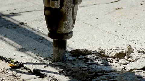 Drill road Stock Footage 36205196