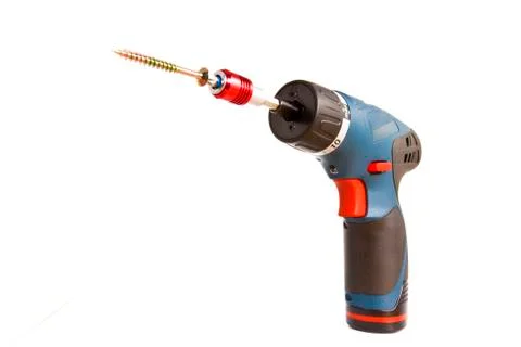 Drill-screwdriver Stock Photos