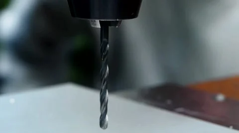 Drill with shavings 스톡 동영상 40674482