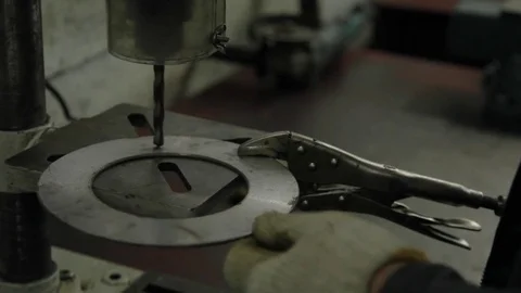 Drill a spare part (dump truck) Stock Footage 83873743