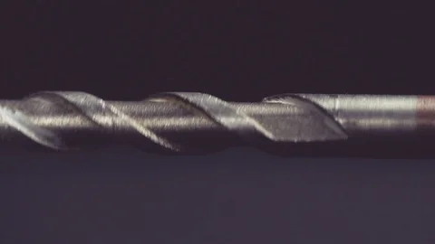 Drill spinning close-up Stock Footage 91201053