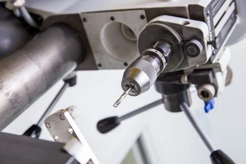 Drill tool of precision Stock Photos