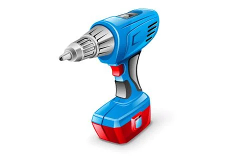 Drill vector icon illustration Stock Illustration