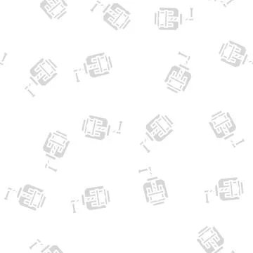 Drill vice glyph vector seamless pattern Stock Illustration