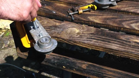 Drilling bearing seats with Video stock 334050810