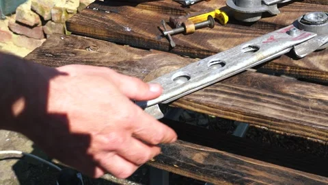 Drilling bearing seats with Stock Footage 334050811