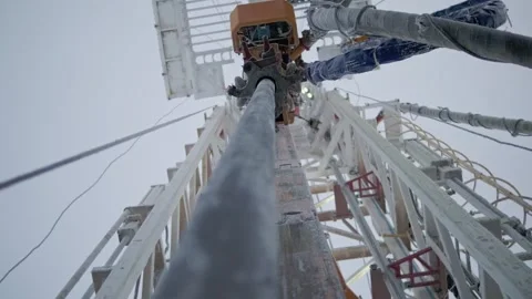 Drilling column Stock Footage 290375214