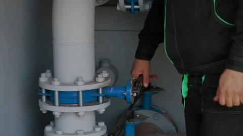 Drilling fluid circulation system Stock Footage 73439094