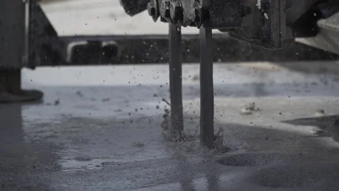 Drilling a granite block Stock Footage 237340466