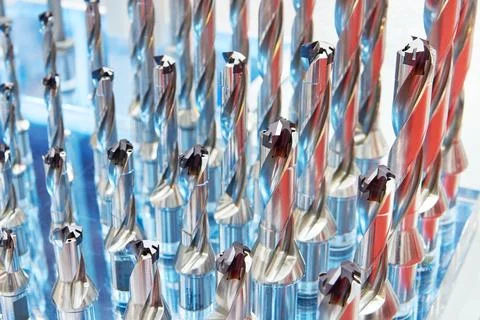 Drilling heads Stock Photos