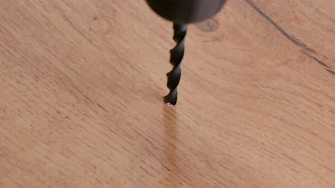 Drilling kitchen counter Stock Footage 145795311