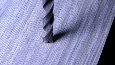 Drilling Machine – Cordless Electric Drill Stock Footage 120005311