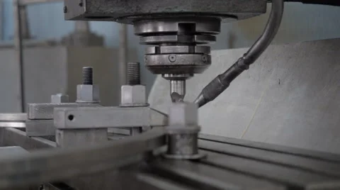 Drilling machine factory Stock Footage 41678867