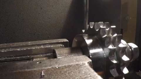 Drilling machine in factory Stock Footage 82624179