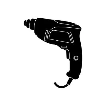 Drilling machine icon design Stock Illustration