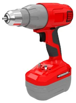 Drilling machine Stock Illustration