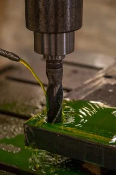 Drilling machine industrial Stock Photos