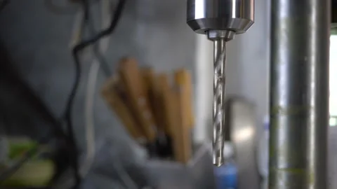 Drilling machine operation. Stock Footage 89542934