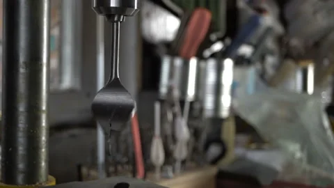 Drilling machine operation. Stock Footage 89545675