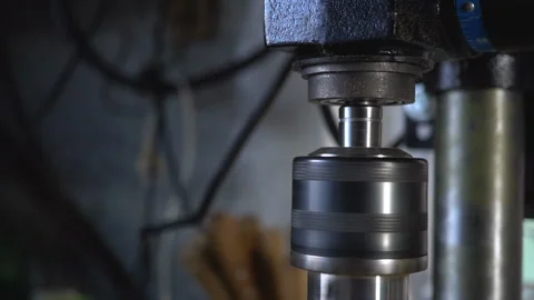 Drilling machine operation. Video stock 89546090