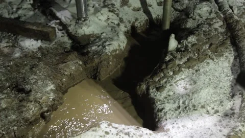 The drilling machine is working Stock Footage 145594609